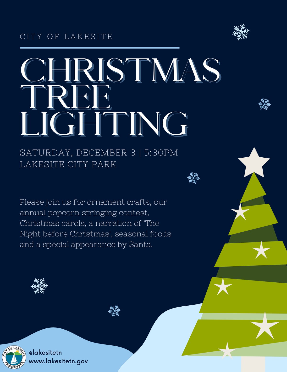 City of Lakesite Christmas Tree Lighting The Pulse » Chattanooga's